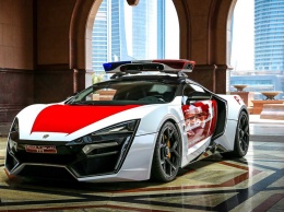 Суперкар Lykan HyperSport поступил на службу в полицию Дубая