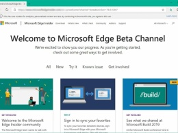 Утечка: вышла ранняя бета-версия Microsoft Edge на базе Chromium