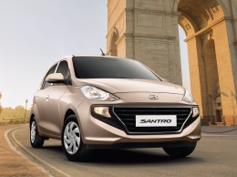 Hyundai выпустит дешевый вариант Santro за 330 тысяч рублей