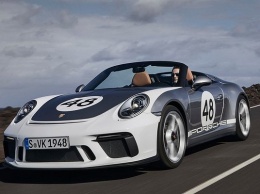 Назван рублевый ценник на Porsche 911 Speedster