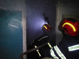 В Лисичанске случился пожар