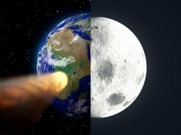 Луна «отбивает» метеориты на Землю - на подлете громадная опасность