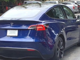 Первый Tesla Model Y заметили на дорогах общего пользования