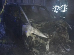 Ночью неизвестные сожгли автомобиль главного редактора телеканала ТВi