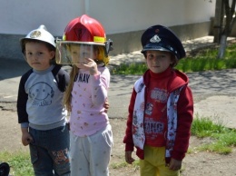 В детский садик в Одесской области приходили пожарные: детям понравилось, - ФОТО
