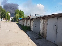 Пожар на территории завода «Днепропетресс» жителям Днепра придется закрыть окна