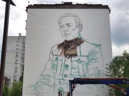 В Киеве начали создавать мурал Симону Петлюре