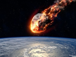 Конец всего: опубликовано видео падения на Землю 500-километрового астероида