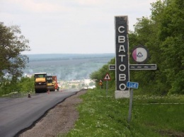 Завершается ремонт главной автодороги Луганщины