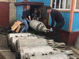В Киевской области обнаружили склад боеприпасов для ракет