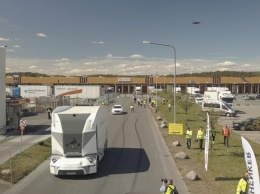 На дорогах Швеции появился беспилотный грузовик без кабины водителя