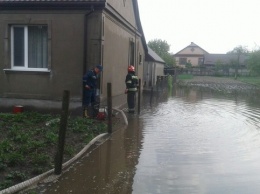 Наводнение в Ровенской области сняли высоты птичьего полета