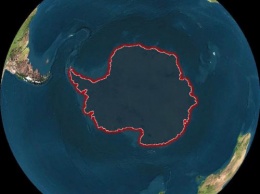 Антарктида исчезла: На месте континента сошлись воды трех океанов