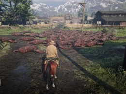 Кто-то устроил геноцид лошадей в Red Dead Online