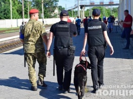 Полиция с собаками проверит поезда Донецкой области