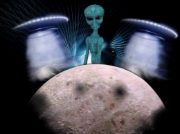 «Стрелообразный» НЛО выдал «завод тарелок» на Луне