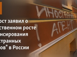 Минюст заявил о существенном росте финансирования "иностранных агентов" в России
