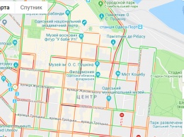 Пробки в Одессе: центр традиционно "стоит", - ФОТО