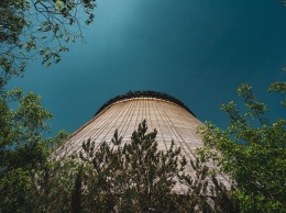В сети опубликовали фото недостроенной охладительной башни ЧАЭС для V и VI энергоблоков