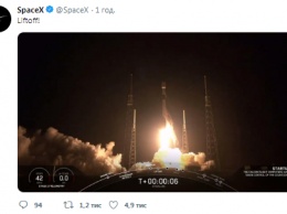 SpaceX запустила в космос тяжелый Falcon 9, вывела на орбиту 60 спутников и вернула обратно ступень. Фото и видео