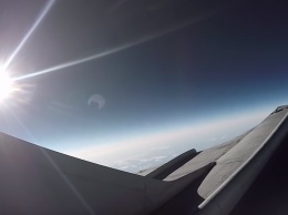 Минобороны показало полет МиГ-31 в ближнем космосе
