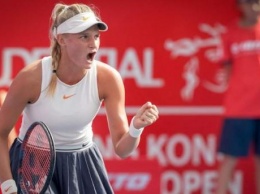 Украинская теннисистка сенсационно пробилась в финал престижного турнира