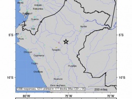 На севере Перу произошло землетрясение магнитудой 8