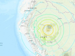 В Перу произошло мощное землетрясение