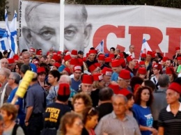 В Тель-Авиве прошли массовые демонстрации против Нетаньяху