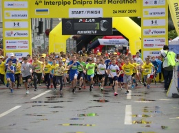 «4th Interpipe Dnipro Half Marathon 2019» собрал рекордное количество участников и обновил рекорды трассы