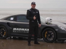 Британский мотогонщик установил мировой рекорд скорости на песке