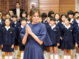 Мелания Трамп в вышиванке: 3 модных образа первой леди США в Японии