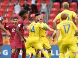 Сборная Украины обыграла команду Катара на юношеском чемпионате мира по футболу
