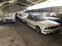 Коллекция редких BMW 80-х обнаружена на старом складе