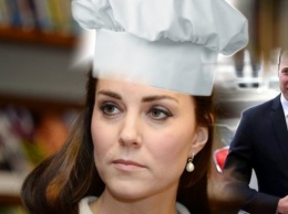 Принц Уильям заставляет Кейт Миддлтон готовить лично, боясь отравиться