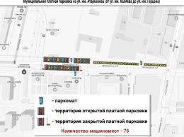 В Краснодаре на улице Атарбекова появится платная муниципальная парковка