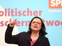 Лидер немецких социал-демократов объявила об отставке