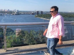 Prada за $700: Саакашвили гулял по Киеву в дорогой обновке