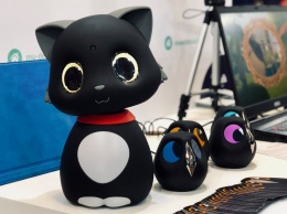 В Китае создали кота-робота, реагирующего на ласку и голос хозяина