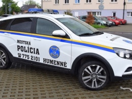 Российская «Лада Веста» поступила на службу в полицию Словакии
