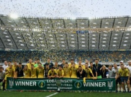 Молодежная сборная Украины с тремя динамовцами стала победителем турнира Лобановского
