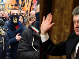 Я тебя породил, я тебя и убью: Украинские националисты «пропиарились» перед выборами избиением Порошенко