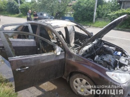 В Фастовском районе в автомобиле взорвался газовый баллон, пострадал ребенок
