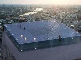 На лондонском небоскребе построят первый в мире "бесконечный" бассейн