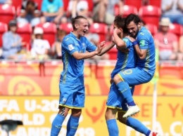 Юниорская сборная Украины по футболу впервые в истории вышла в полуфинал Чемпионата мира