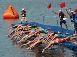 В Днепре проходит «Dnipro Triathlon Fest»