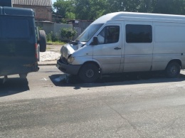 ДТП в Запорожье: Столкнулись четыре автомобиля (ФОТО)
