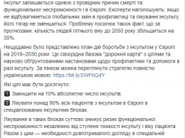 Супрун дала советы, как украинцам уберечься от инсульта, который грозит каждому