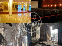 Пожар в кинотеатре неподконтрольной Кадиевки: все подробности