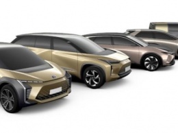 Toyota планирует выпустить десять электромобилей
